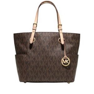 Micheal Kors Jet Set Logo Tote